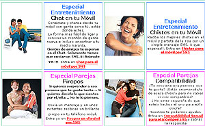 Descargar chistes, poemas, fotos, futbol, futurologia, entretenimiento al movil por sms